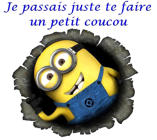 Je passais juste te faire un petit coucou