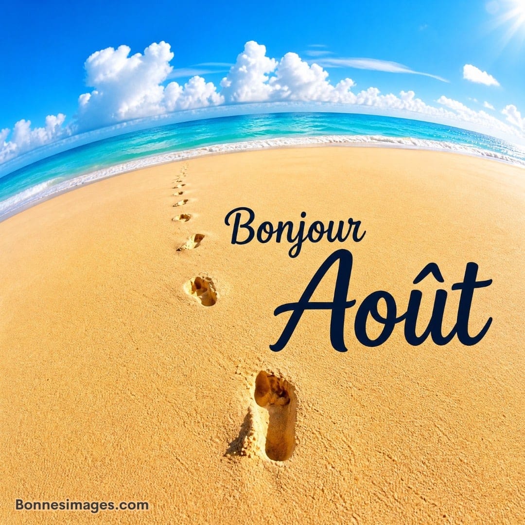 Bienvenue Août image