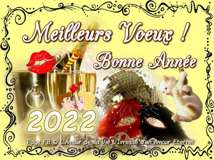 ᐅ Bonne année 2022 images, photos et illustrations pour facebook (Page 2) -  BonnesImages