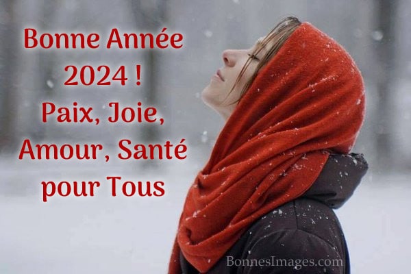 Bonne Année 2024 ! Paix, Joie, Amour, Santé pour Tous.