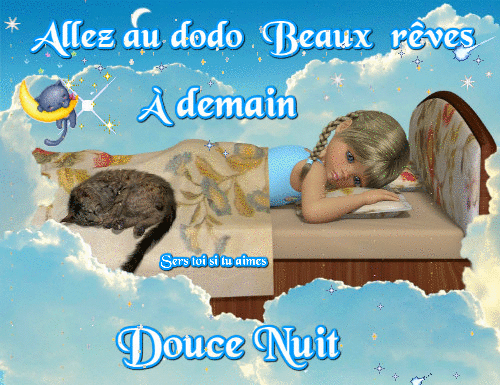 Allez au dodo, Beaux rêves, À demain...