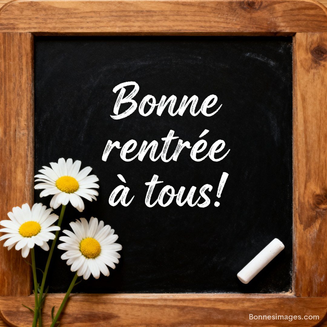 Bonne rentrée image