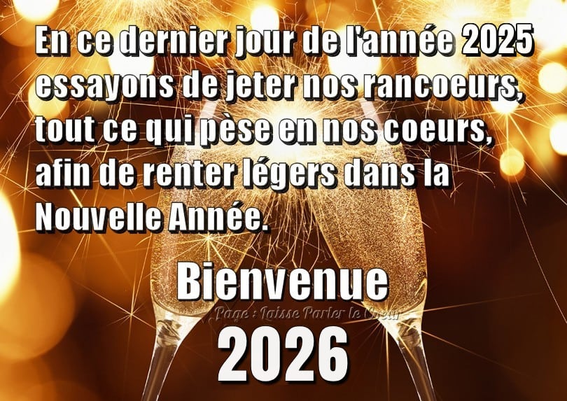 Dernier jour de l'année image