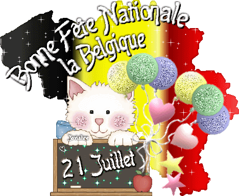 Bonne Fête Nationale la Belgique - 21...