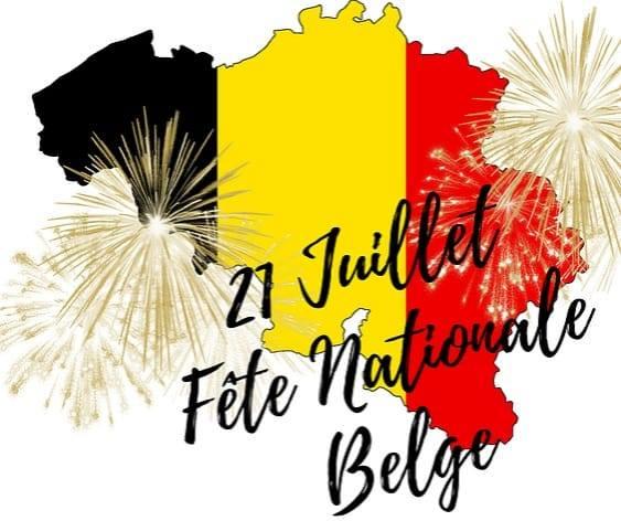 21 Juillet. Fête Nationale Belge.