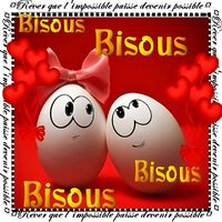 Deux œufs débordant d'affection et de tendresse pour célébrer l'amour et la camaraderie.
