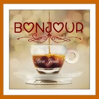 Une douce tasse de café pour bien commencer la journée.
